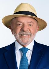 Foto oficial (TSE) de Lula